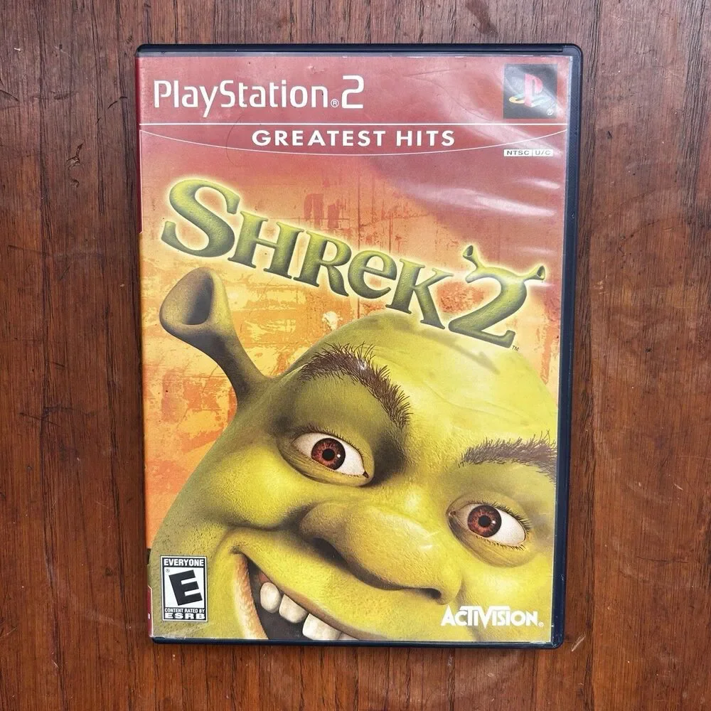 Shrek 2 Greatest Hits PS2 CIB Tested & Working